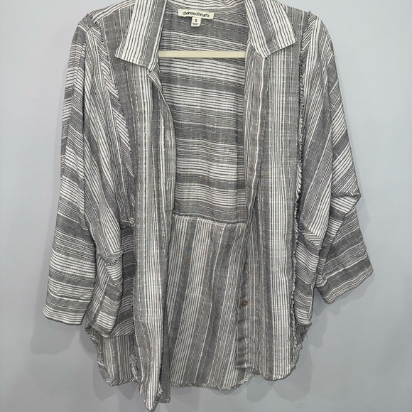 Anthropologie Charmed Hearts Striped Cardigan - Picture 1 of 3